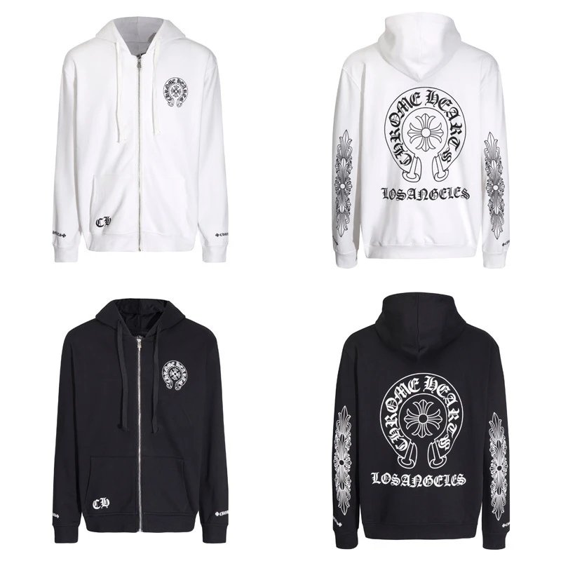 zip hoodie----