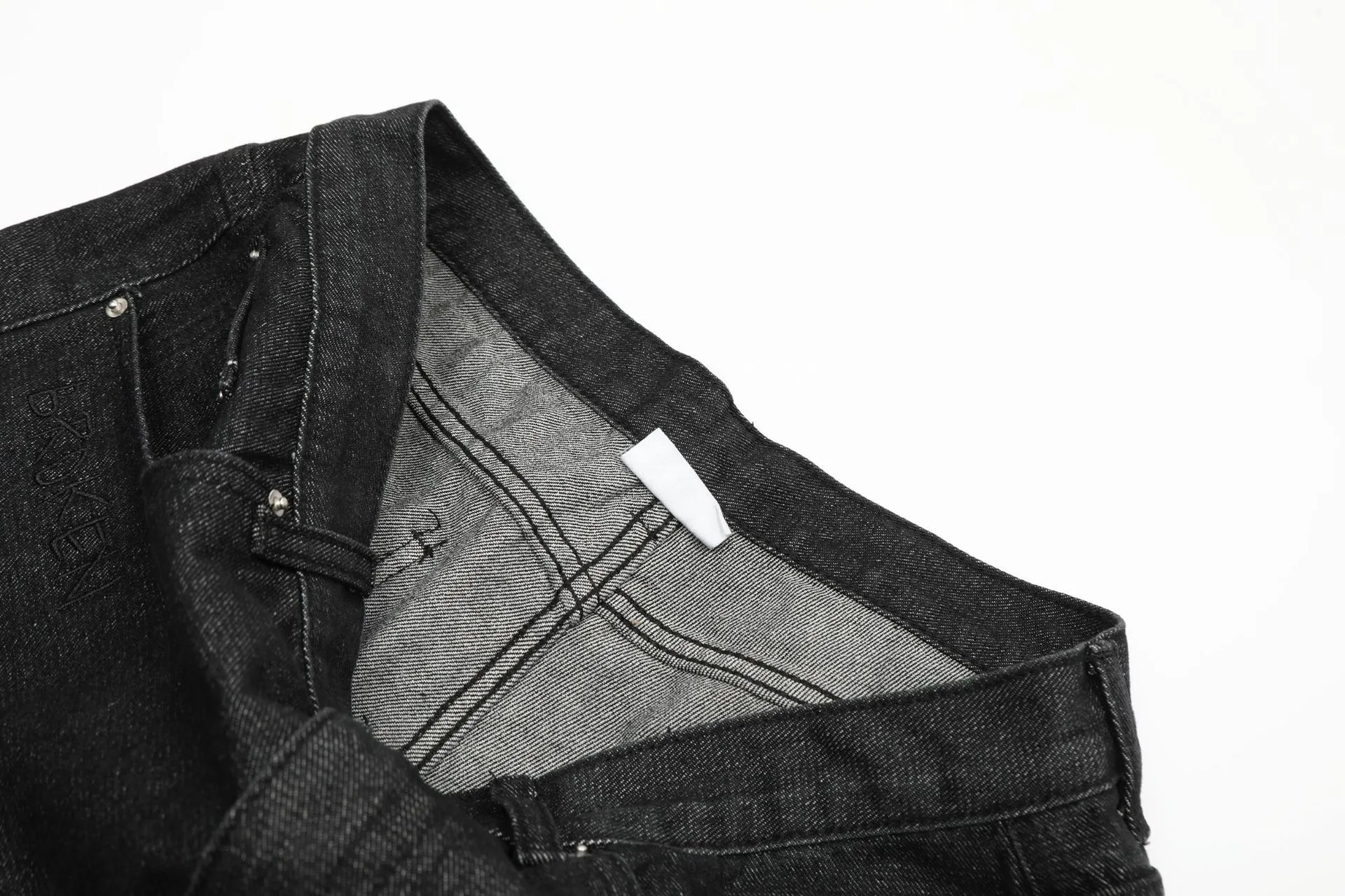Gallery Dept. Star-Embroidered Black Denim Jeans - 27