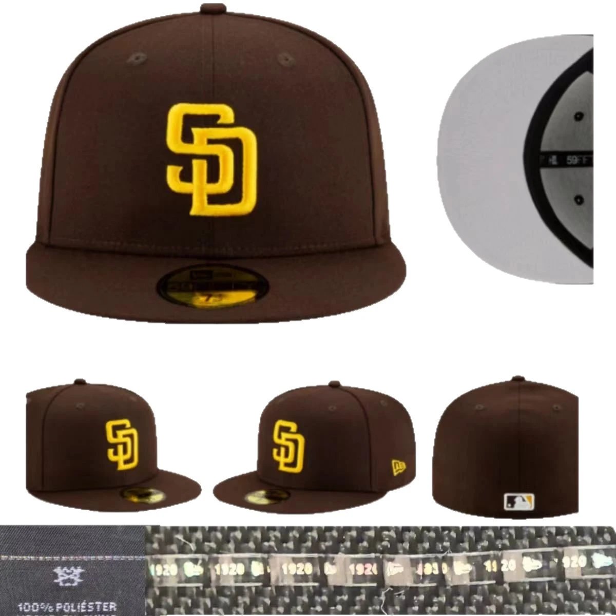 New Era Hats 59FIFTY Fitted Baseball Cap image 5