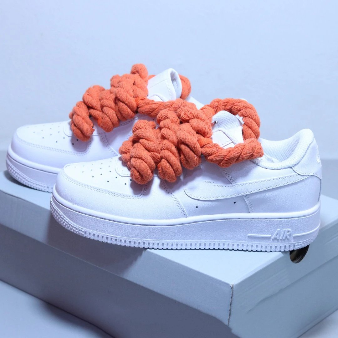 Nike Sneakers Air Force 1 Low with thick rope laces — 3