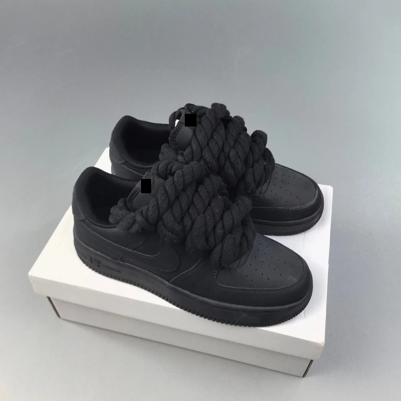 Nike Sneakers Air Force 1 Low with thick rope laces — 18