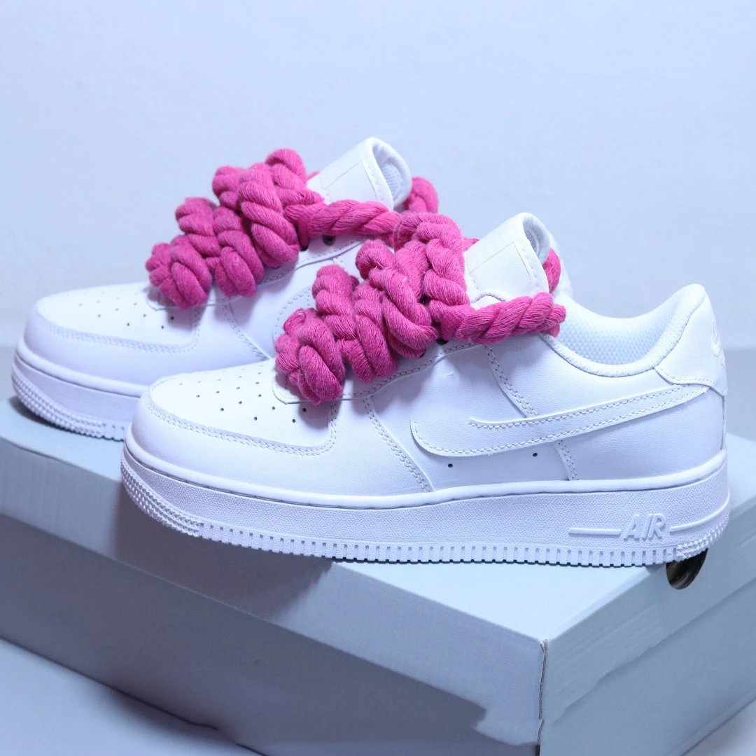 Nike Sneakers Air Force 1 Low with thick rope laces — 9