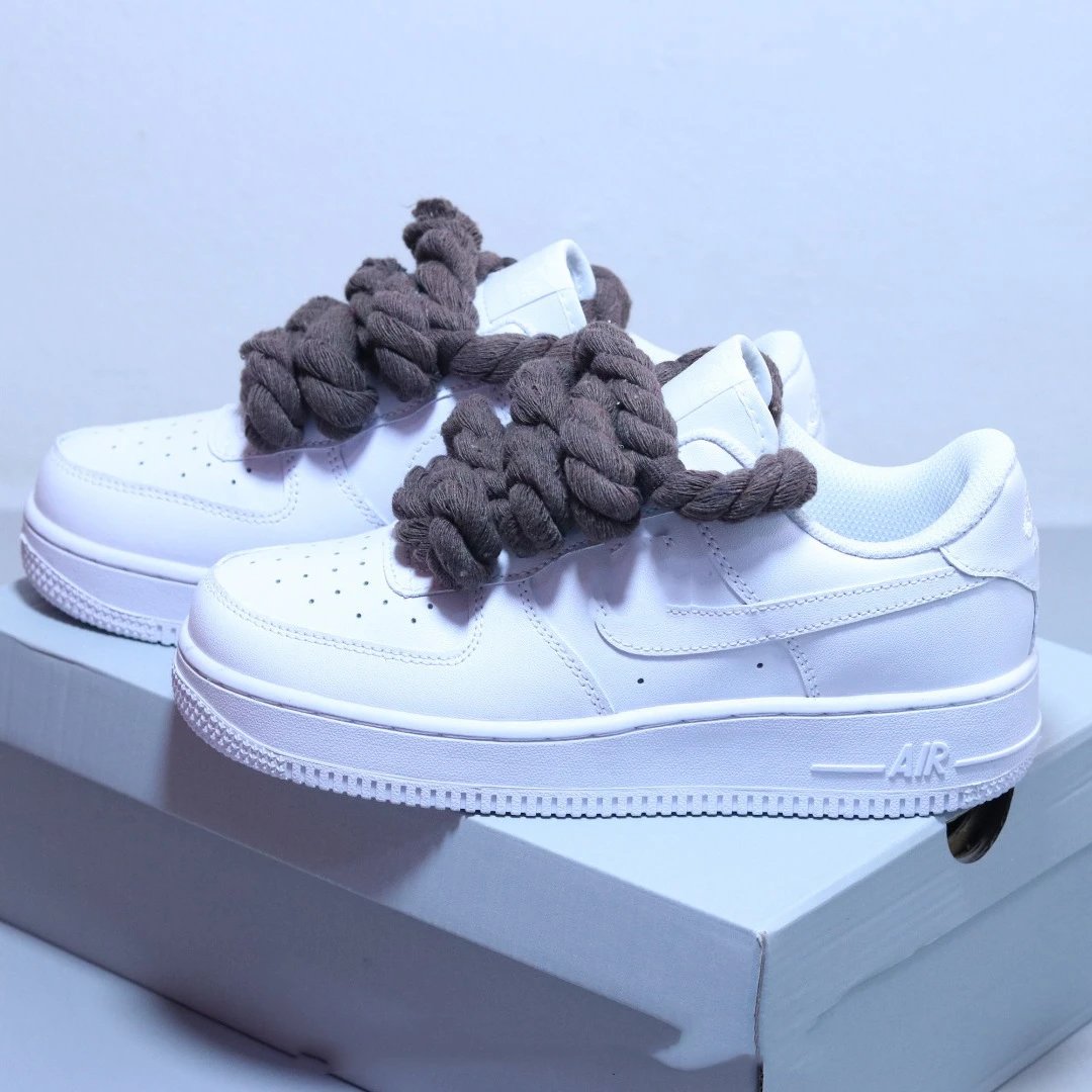 Nike Sneakers Air Force 1 Low with thick rope laces — 2