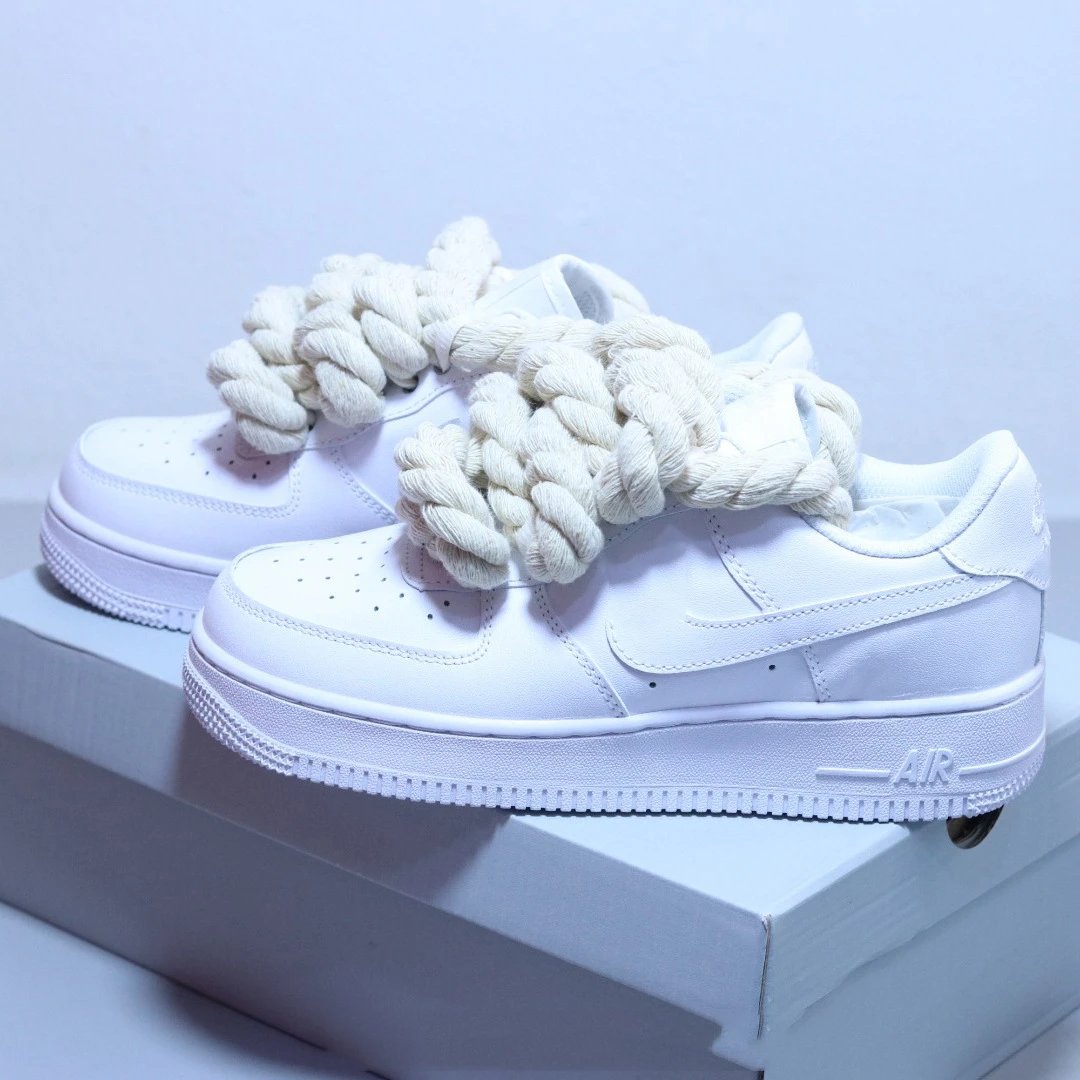 Nike Sneakers Air Force 1 Low with thick rope laces — 7