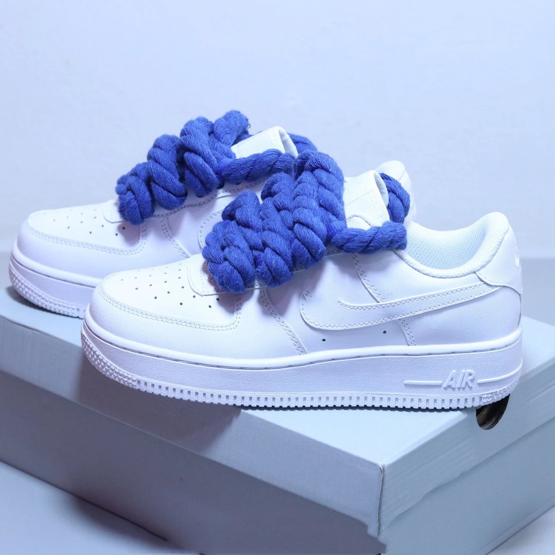 Nike Sneakers Air Force 1 Low with thick rope laces — 10