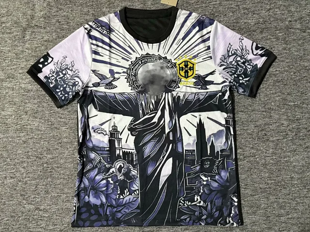 CBF Football Jerseys Brazil Special Edition Graphic Jersey product detail image 13
