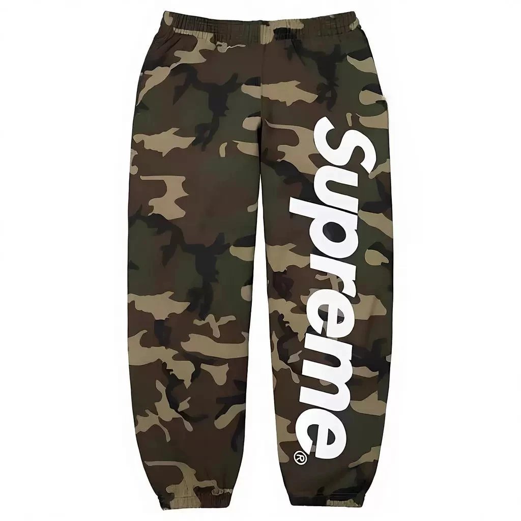 Supreme Hoodies & Sweatshirts Logo Appliqué Camouflage Hooded Sweatshirt — A 309 Camouflage