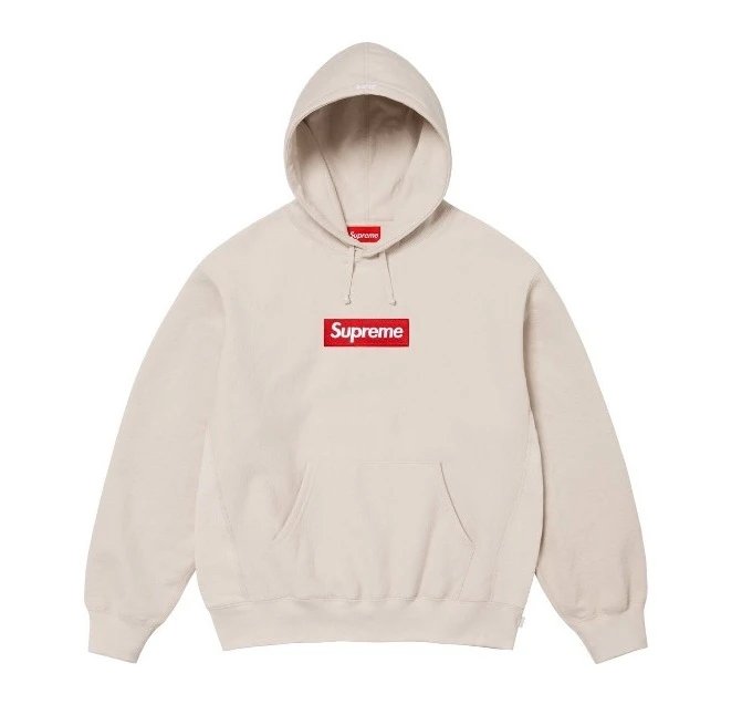Supreme Hoodies & Sweatshirts Logo Appliqué Camouflage Hooded Sweatshirt — E586 apricot color