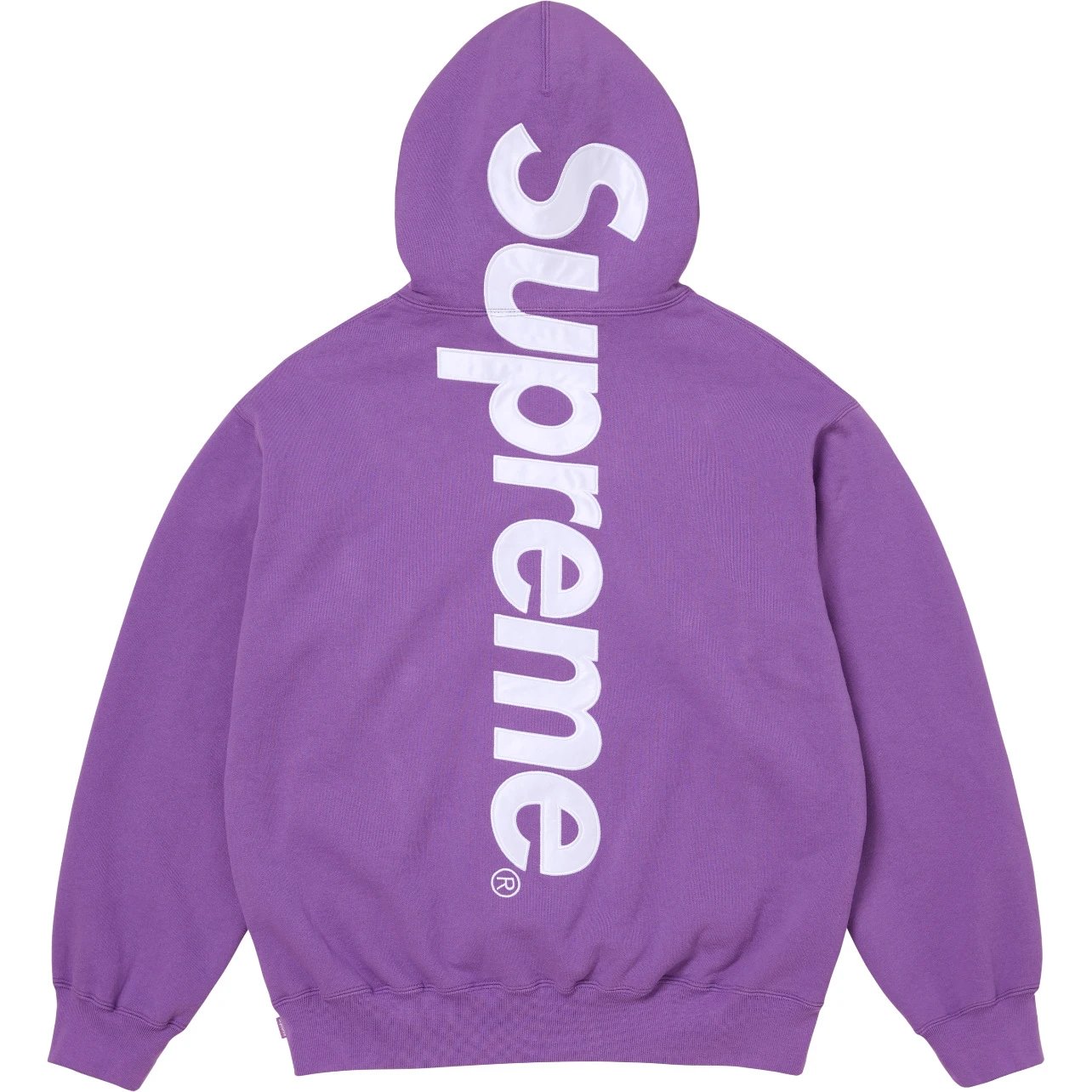 Supreme Hoodies & Sweatshirts Logo Appliqué Camouflage Hooded Sweatshirt — E550 purple