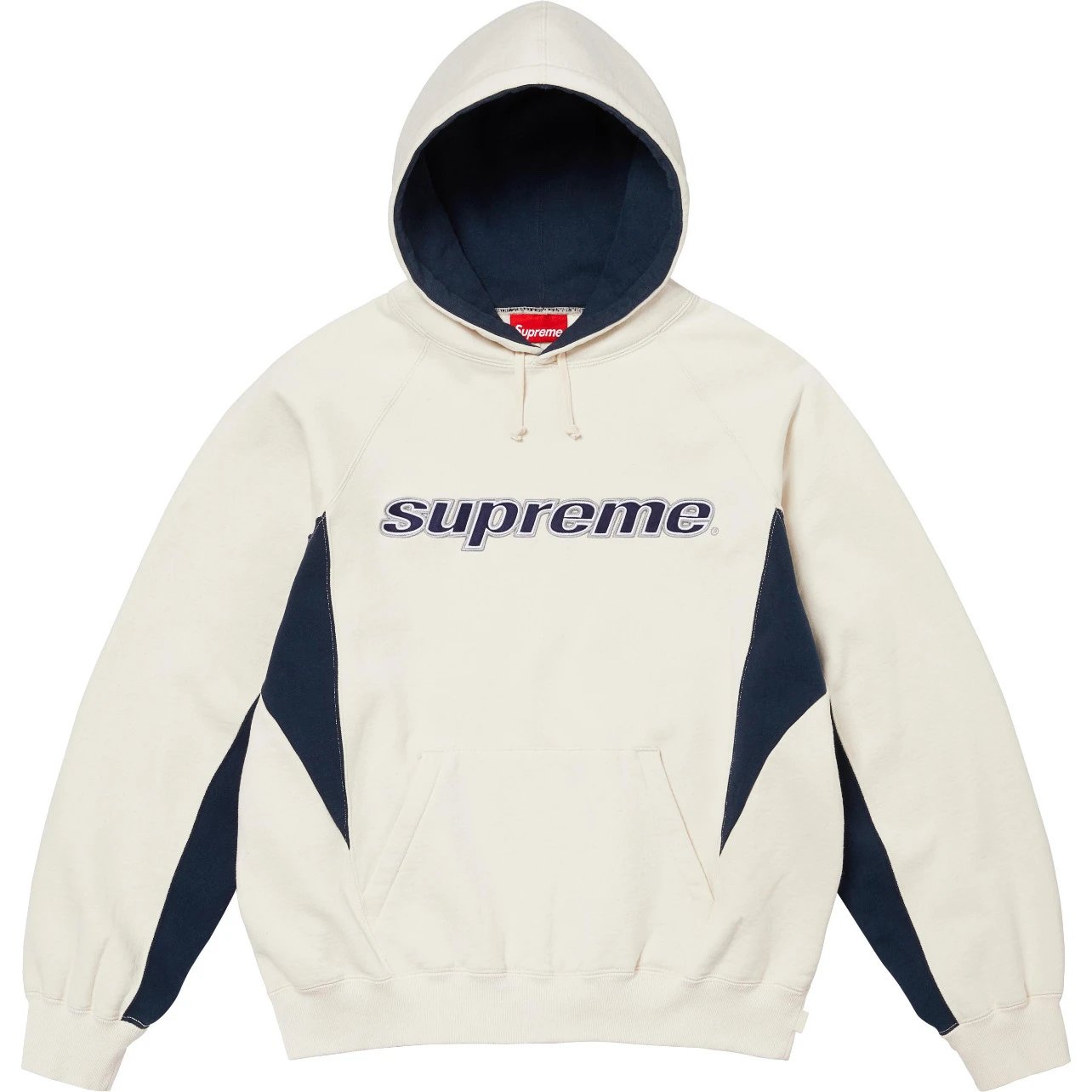 Supreme Hoodies & Sweatshirts Logo Appliqué Camouflage Hooded Sweatshirt — E576 white