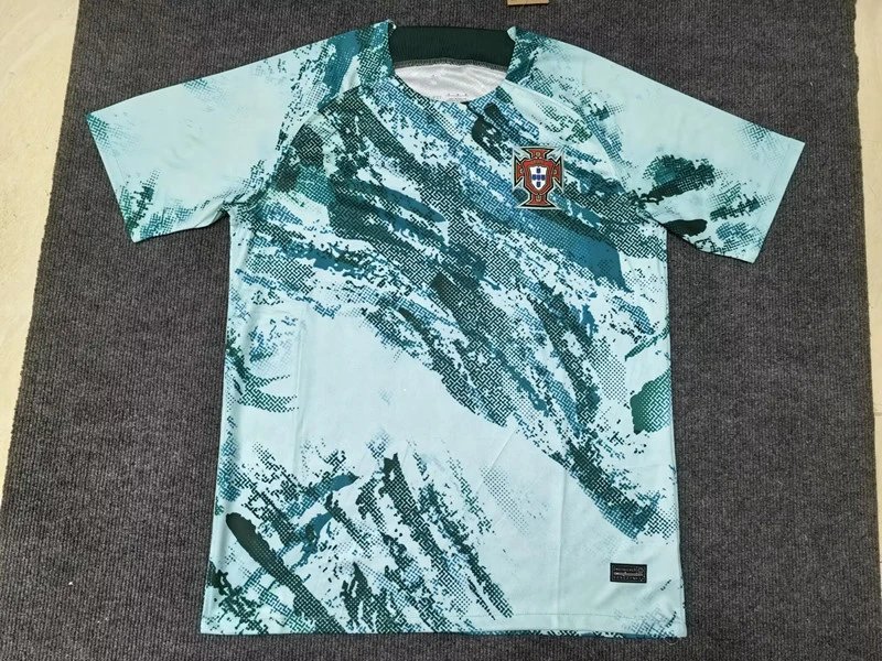 Unbranded Football Jerseys Short-Sleeve Special Edition Jersey — 2324 Portugal Green Special Edition