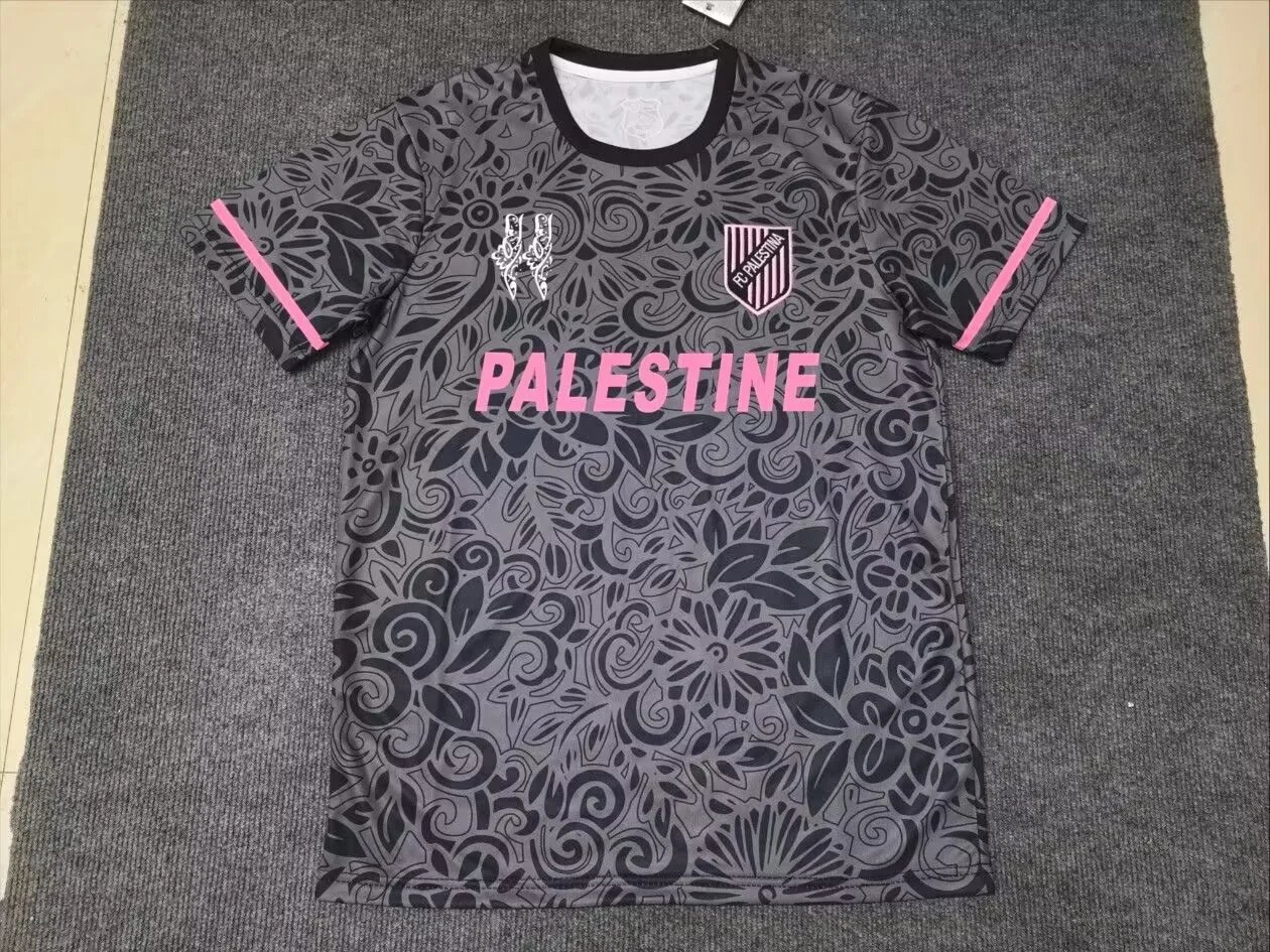 Unbranded Football Jerseys Short-Sleeve Special Edition Jersey — 2526 Palestine Black Special Edition