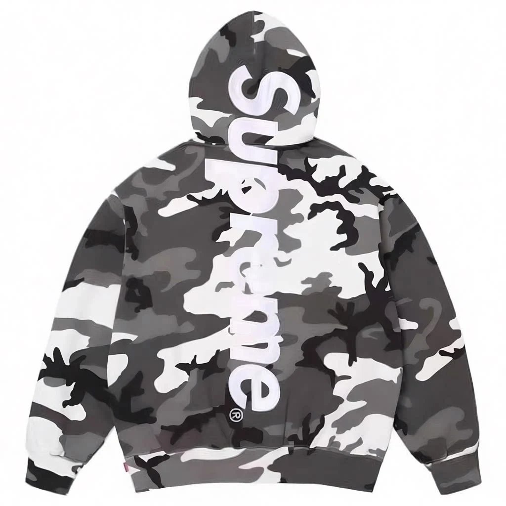 Supreme Hoodies & Sweatshirts Logo Appliqué Camouflage Hooded Sweatshirt image 7
