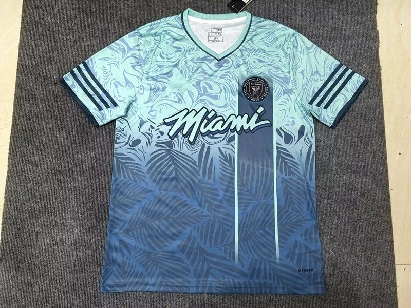 Unbranded Football Jerseys Short-Sleeve Special Edition Jersey — 2425 Miami Green Special Edition