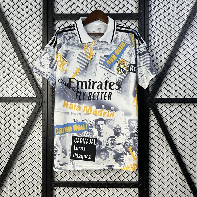 Unbranded Football Jerseys Short-Sleeve Special Edition Jersey — 2526 Real Madrid camouflage top