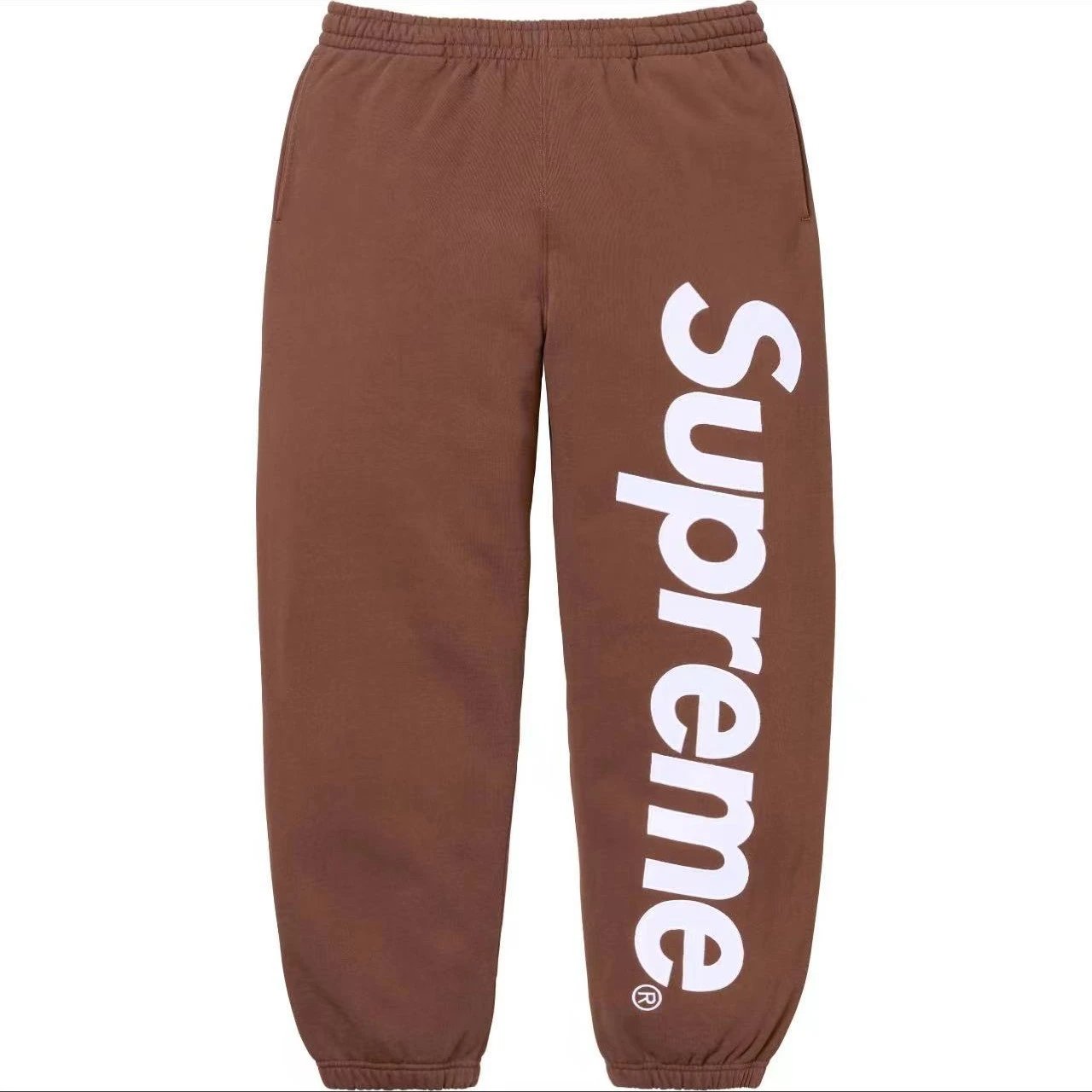 Supreme Hoodies & Sweatshirts Logo Appliqué Camouflage Hooded Sweatshirt — A309 brown