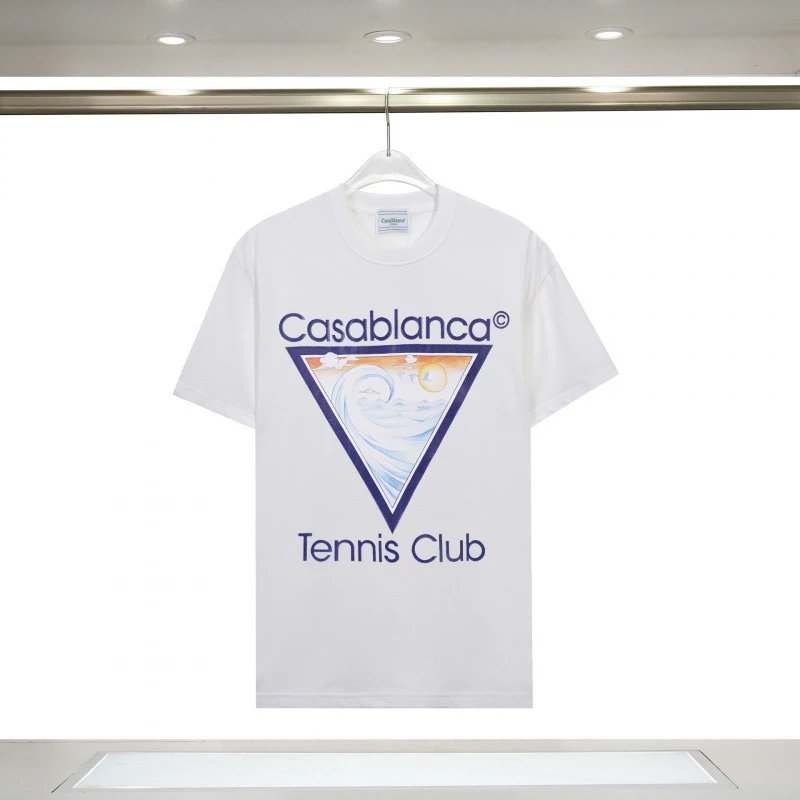 Casablanca T-Shirts Graphic Print — 851 white