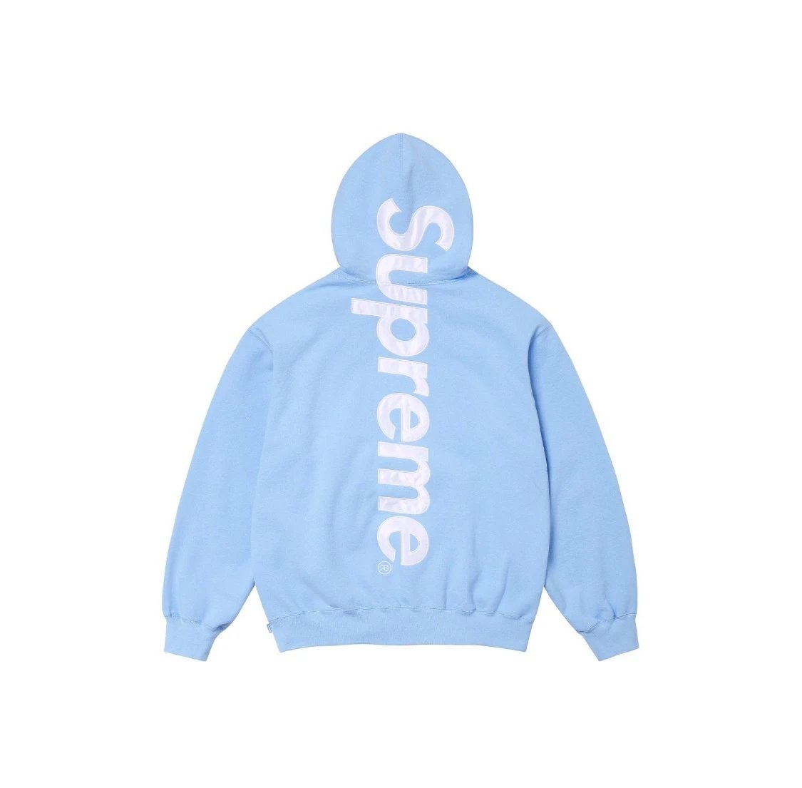 Supreme Hoodies & Sweatshirts Logo Appliqué Camouflage Hooded Sweatshirt — E550 sky blue
