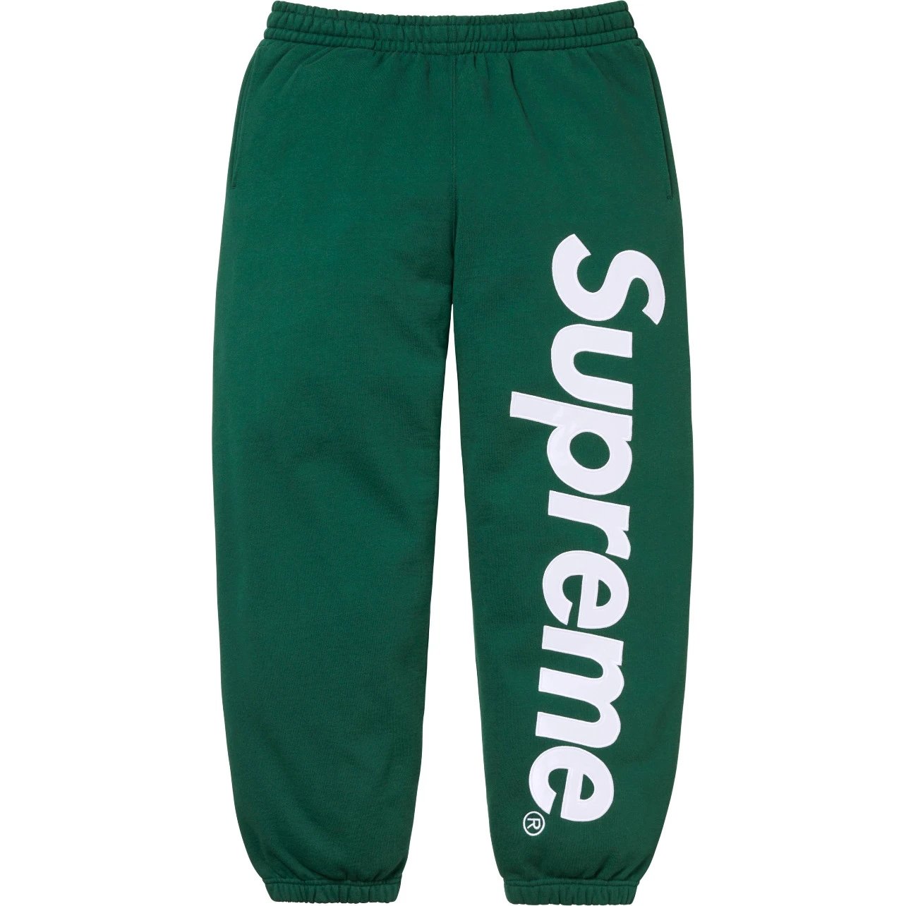 Supreme Hoodies & Sweatshirts Logo Appliqué Camouflage Hooded Sweatshirt — A309 green