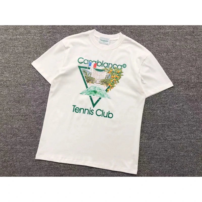 Casablanca T-Shirts Graphic Print — 881 Black