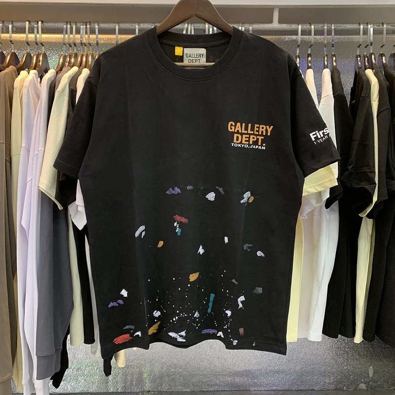 Gallery Dept. T-Shirts Short-Sleeve Graphic Print — 6007 black