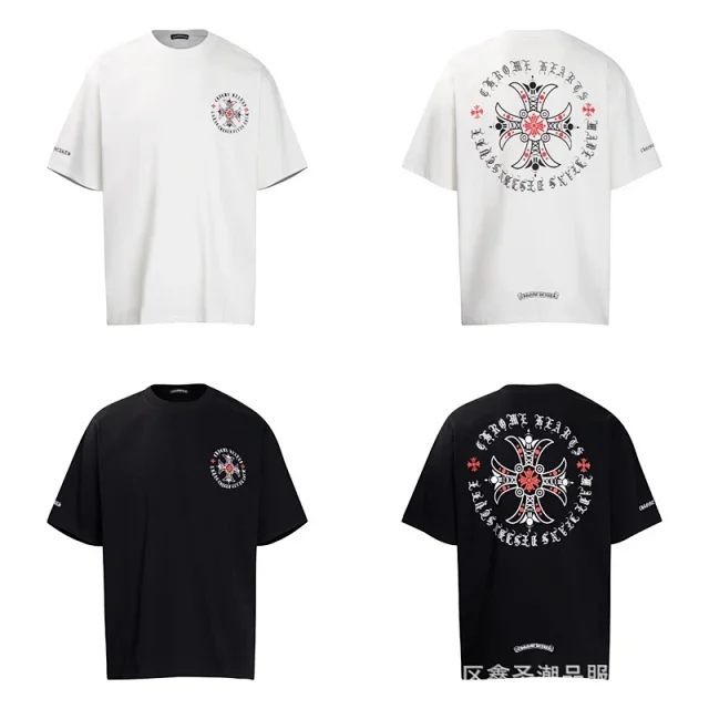 Chrome Hearts T-Shirts Graphic Cross Print product detail image 9