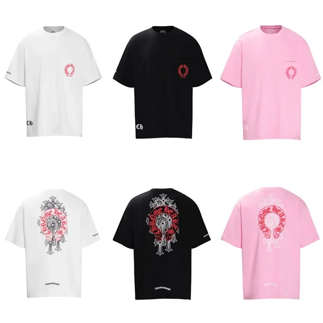 Chrome Hearts T-Shirts Graphic Cross Print product detail image 2