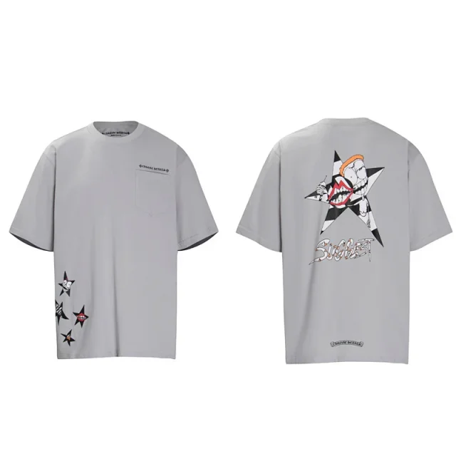 Chrome Hearts T-Shirts Graphic Cross Print product detail image 18