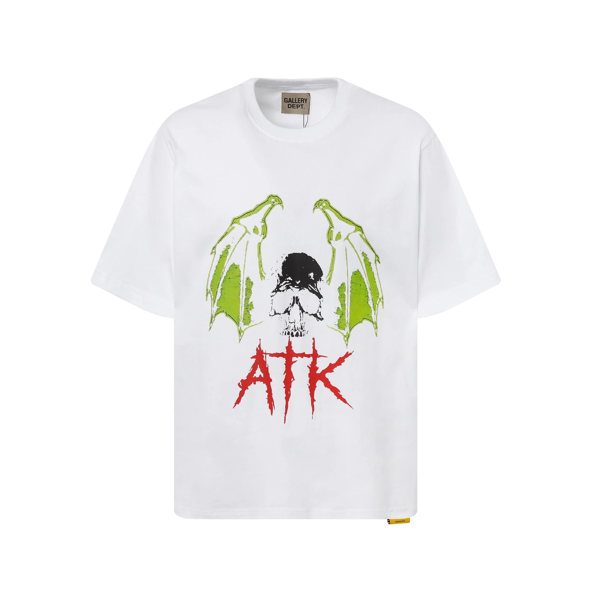 Gallery Dept. T-Shirts Short-Sleeve Graphic Print — D 3286 white