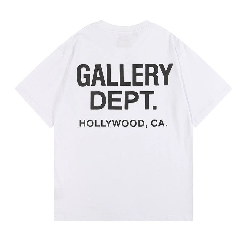 Gallery Dept. T-Shirts Short-Sleeve Graphic Print — 6001 white
