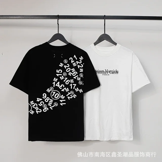 Maison Margiela T-Shirts Short-Sleeve Graphic Print T-Shirt product detail image 11
