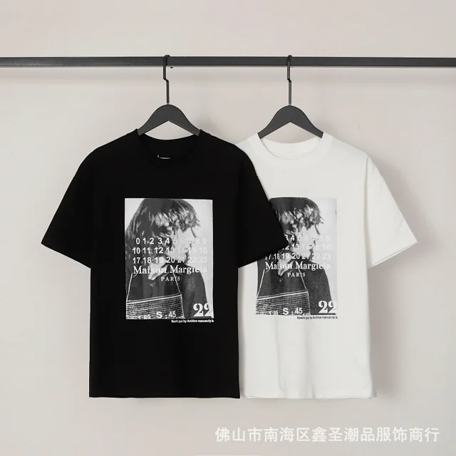 Maison Margiela T-Shirts Short-Sleeve Graphic Print T-Shirt product detail image 22