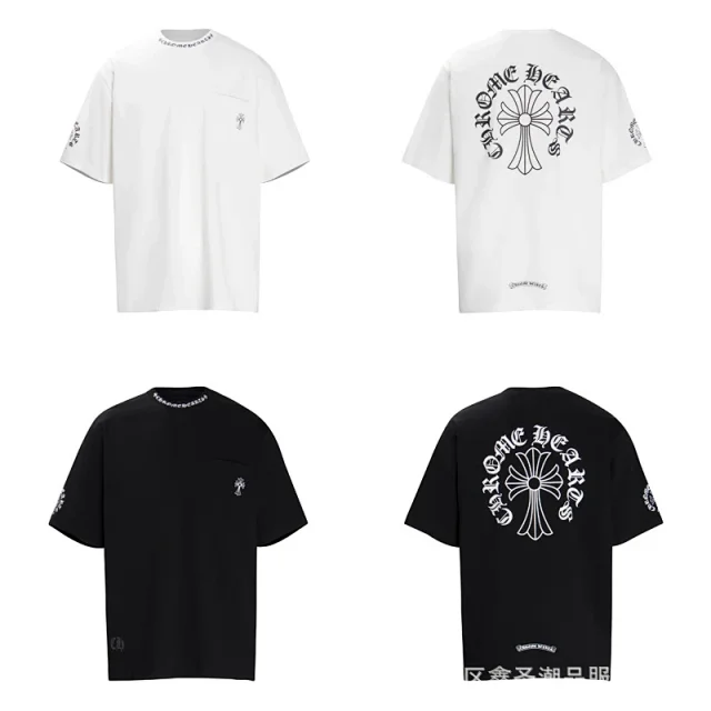 Chrome Hearts T-Shirts Graphic Cross Print product detail image 22