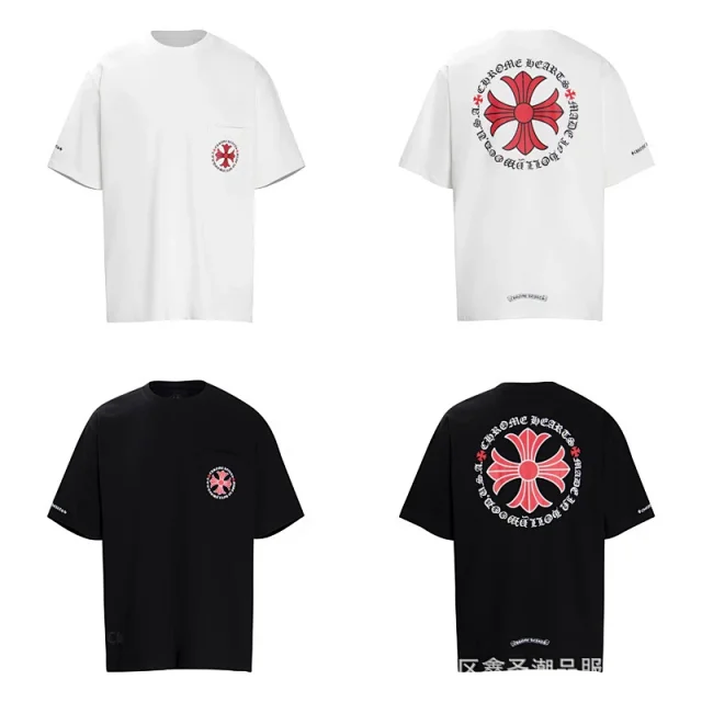 Chrome Hearts T-Shirts Graphic Cross Print product detail image 3
