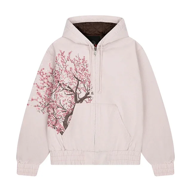 Schutze Jeans Cherry Blossom Embroidered Wide-Leg product detail image 13