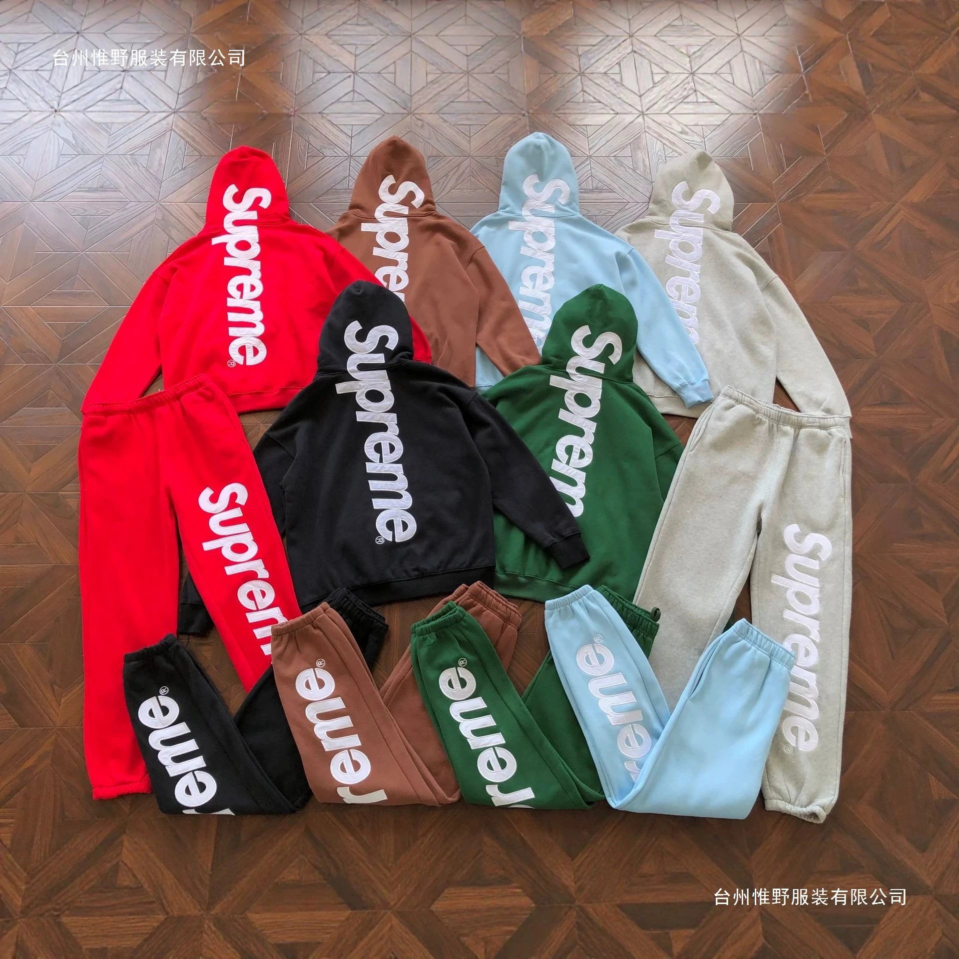 Supreme Hoodies & Sweatshirts Pullover hoodie with vertical back logo print image 4