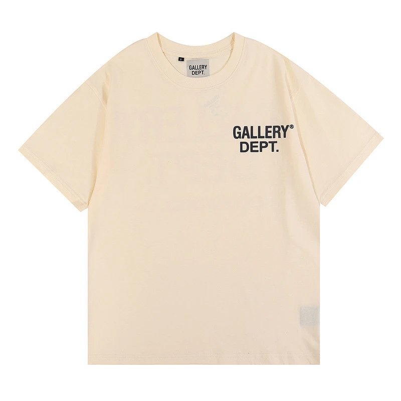 Gallery Dept. T-Shirts Short-Sleeve Graphic Print — 6001 apricot color