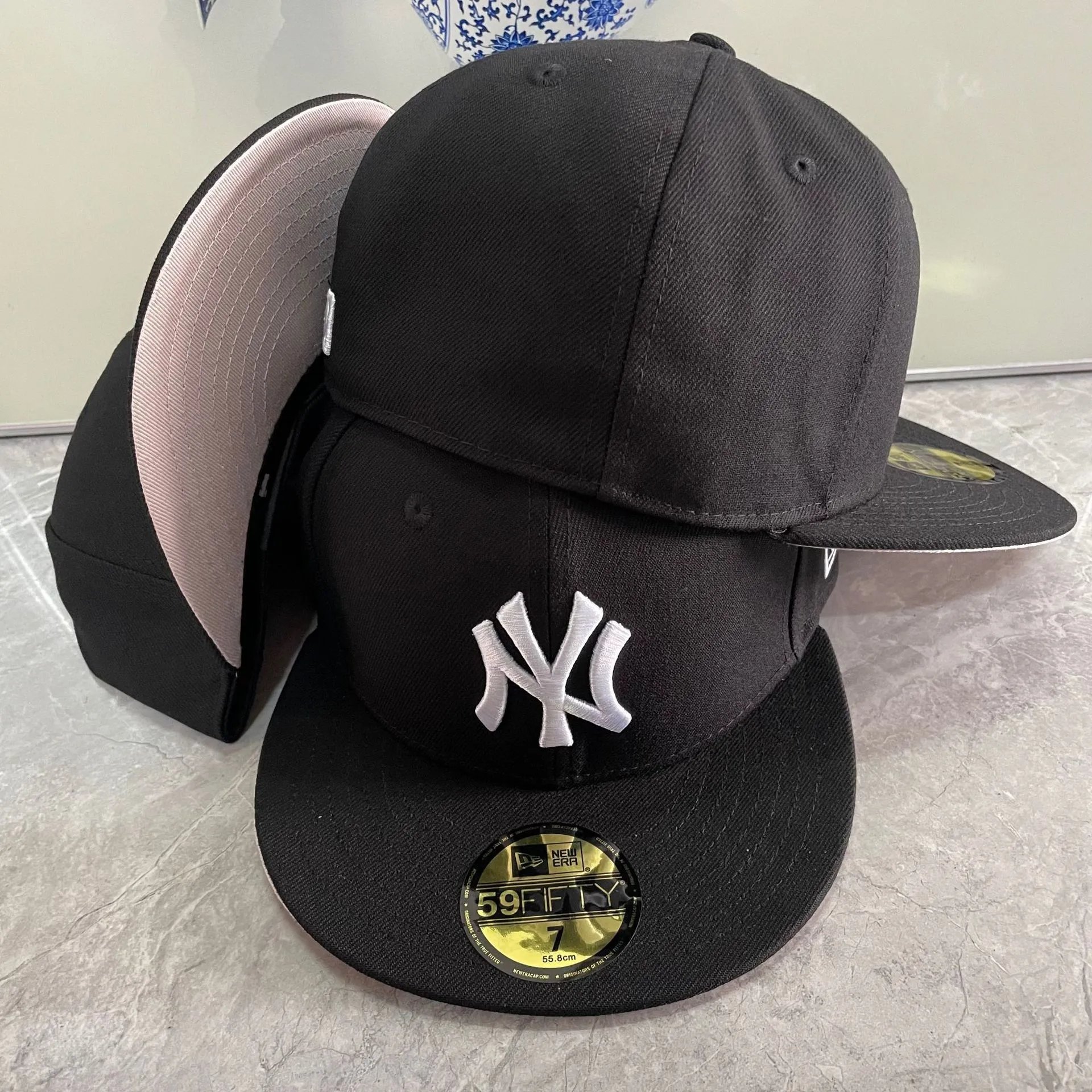 New Era Hats 59FIFTY Fitted Baseball Cap — ny Yankees 4