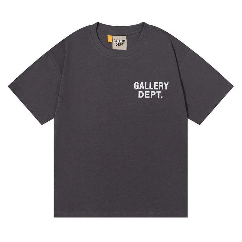 Gallery Dept. T-Shirts Short-Sleeve Graphic Print — 6011 Iron gray