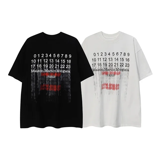Maison Margiela T-Shirts Short-Sleeve Graphic Print T-Shirt product detail image 3