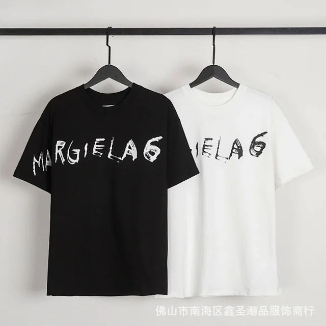 Maison Margiela T-Shirts Short-Sleeve Graphic Print T-Shirt product detail image 32