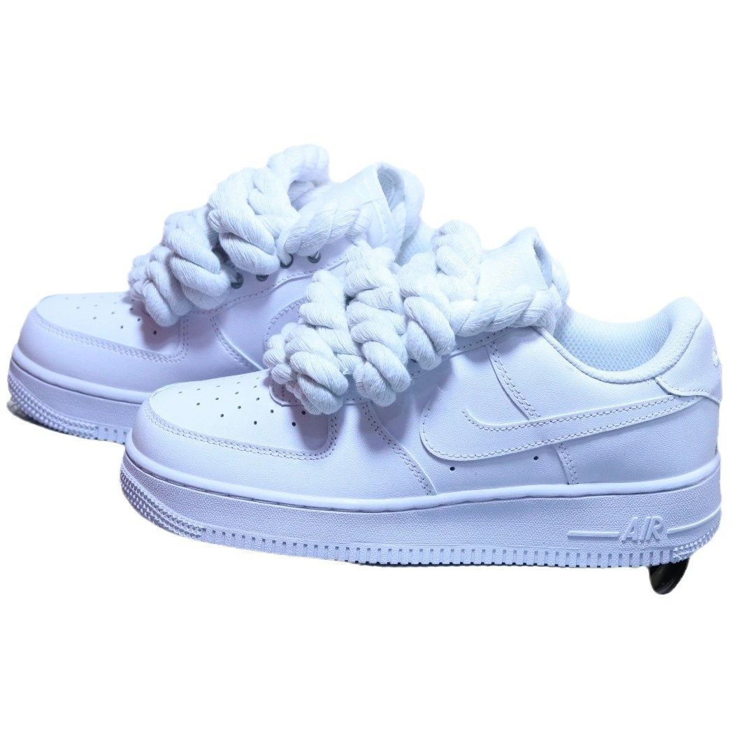 Nike Sneakers Air Force 1 Low with thick rope laces image 7