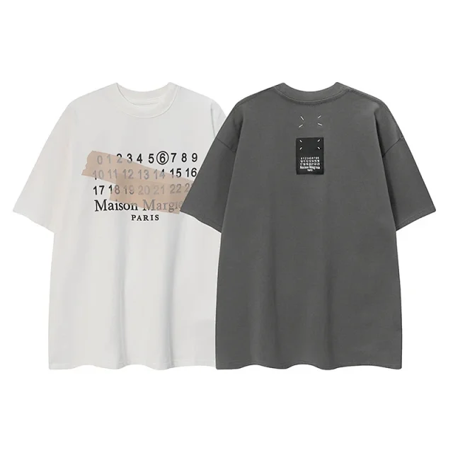 Maison Margiela T-Shirts Short-Sleeve Graphic Print T-Shirt product detail image 9