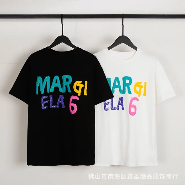 Maison Margiela T-Shirts Short-Sleeve Graphic Print T-Shirt product detail image 40