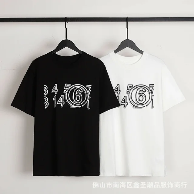 Maison Margiela T-Shirts Short-Sleeve Graphic Print T-Shirt product detail image 30