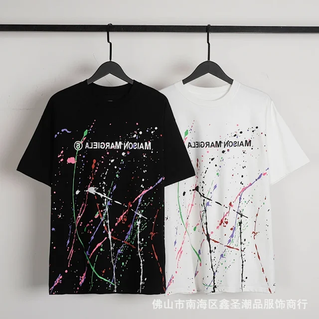 Maison Margiela T-Shirts Short-Sleeve Graphic Print T-Shirt product detail image 44