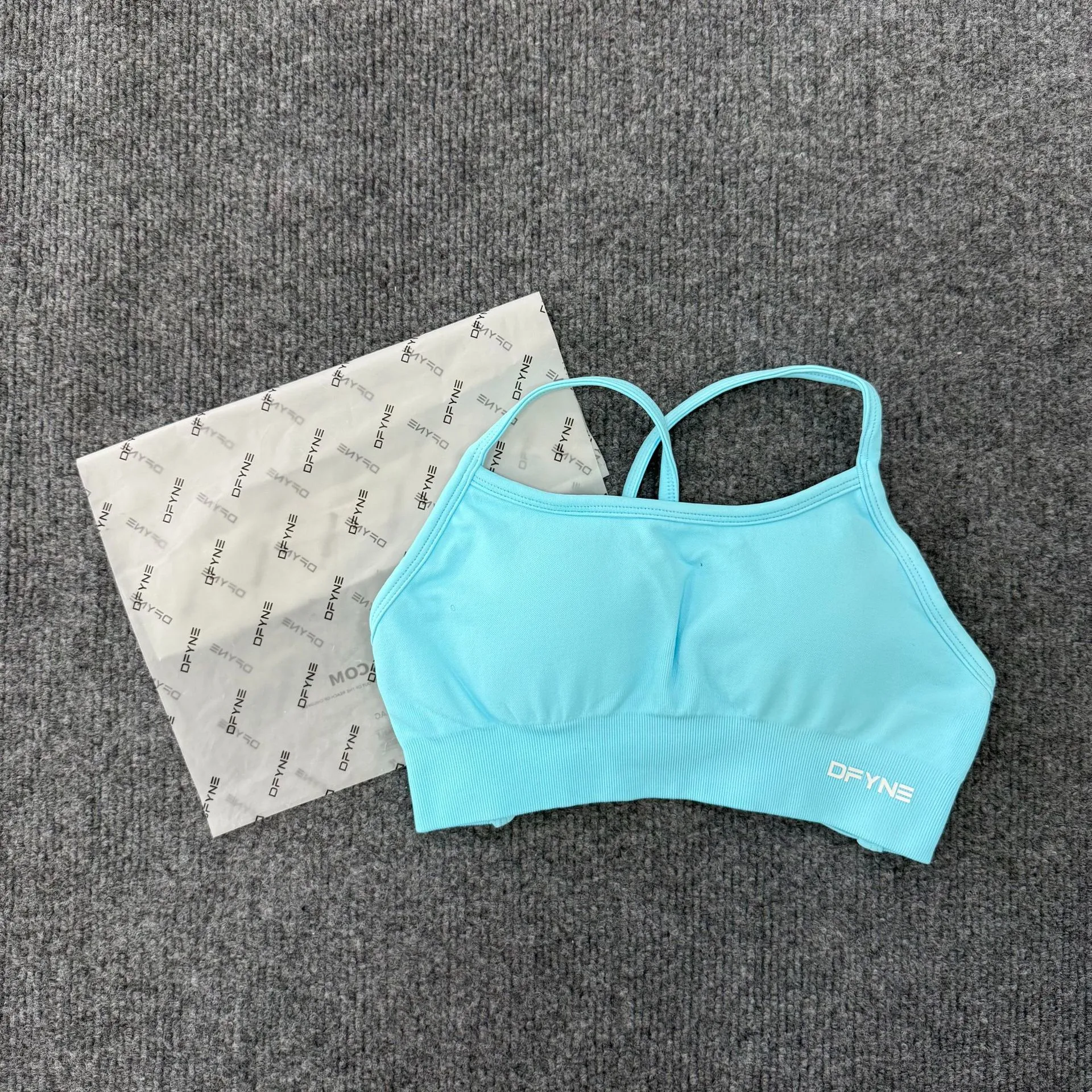 DFYNEimpact European and American matt nylon super soft cross-over back-beautiful fitness and sports outdoor outer wear sling *No quality problems, no return without reason