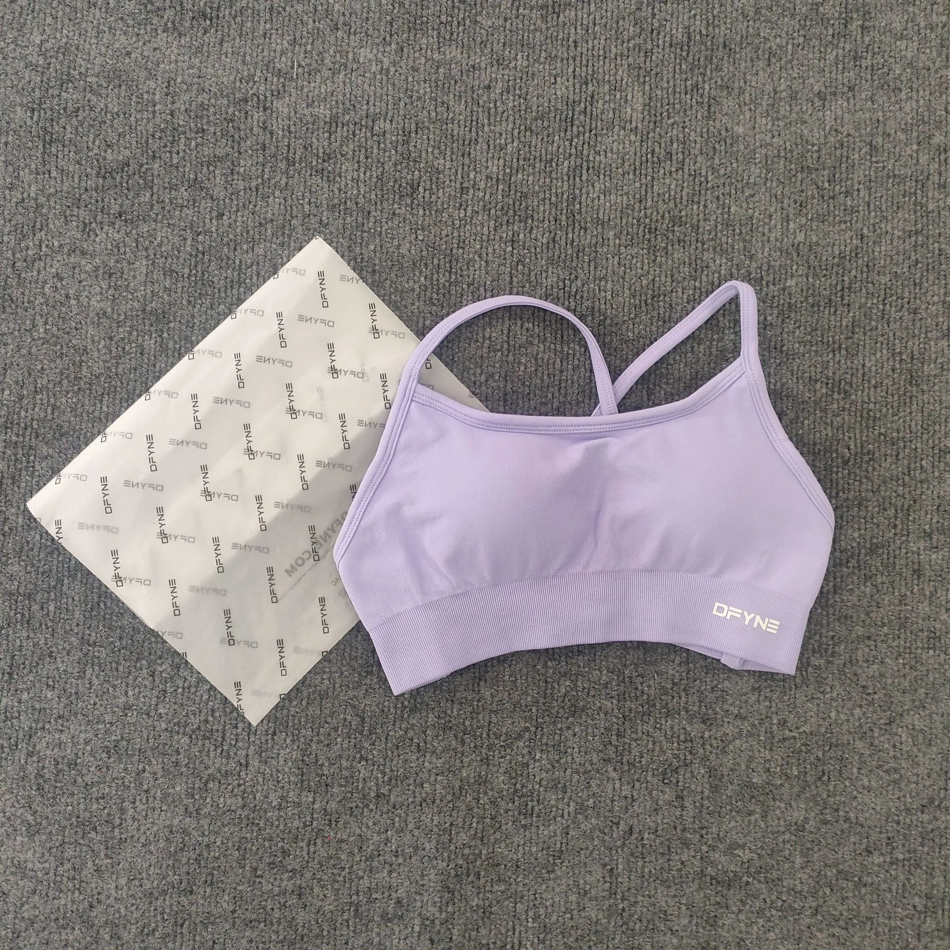 DFYNEimpact European and American matt nylon super soft cross-over back-beautiful fitness and sports outdoor outer wear sling *No quality problems, no return without reason