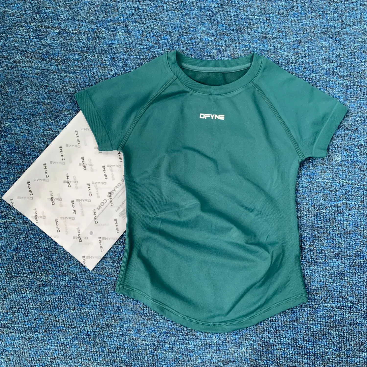 DFYNE summer new quick-drying breathable sports T-shirt Pilates training sports yoga fitness short-sleeved top *No quality problems and no return without reason