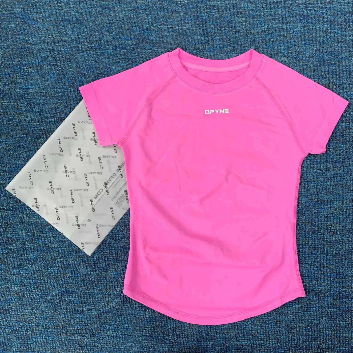 DFYNE summer new quick-drying breathable sports T-shirt Pilates training sports yoga fitness short-sleeved top *No quality problems and no return without reason